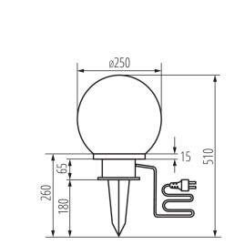 Уличный светильник Kanlux Idava 23510