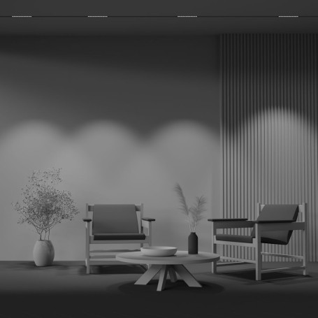 Трековый светильник Voltega Эксилайт / Exilight VGL031-4-12W3K-S-DS-B