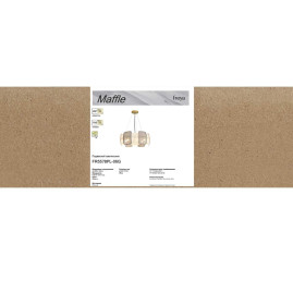 Подвесная люстра Freya Маффл / Maffle FR5578PL-06G