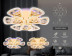 Потолочная светодиодная люстра Ambrella light Original FA2923