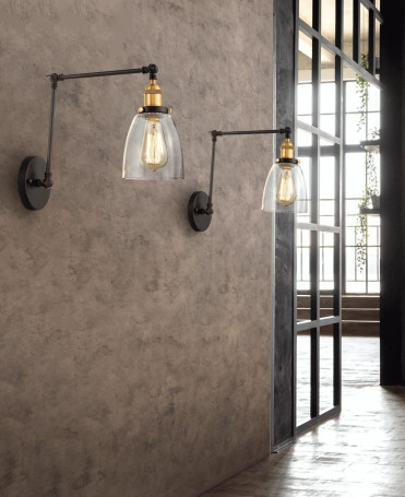 Бра Lumina Deco Gubi LDW B005-2 BK+PR