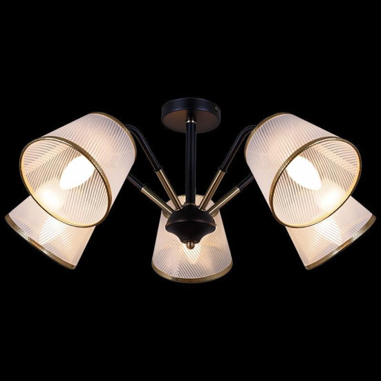 Потолочная люстра Illumico IL0344-5CSQ-79 BK AB