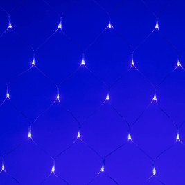 Светодиодная гирлянда Ardecoled сеть 230V синий ARD-Netlight-Home-1800X1500-Clear-180Led Blue 024675