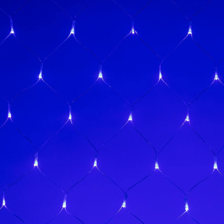Светодиодная гирлянда Ardecoled сеть 230V синий ARD-Netlight-Home-1800X1500-Clear-180Led Blue 024675