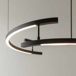 Подвесной светодиодный светильник Maytoni Line MOD016PL-L52BK