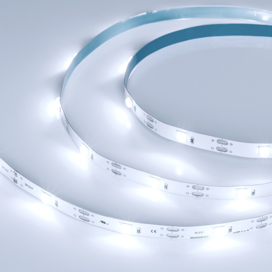 Светодиодная лента Arlight 10,5W/m 20LED/m 6060SMD холодный белый 5M 030894