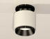Комплект накладного светильника Ambrella light Techno Spot XS7510060 SWH/PBK белый песок/черный полированный (N7926, C7510, N7031)