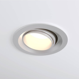 Встраиваемый светодиодный светильник Elektrostandard 9919 LED 10W 4200K серебро a052461