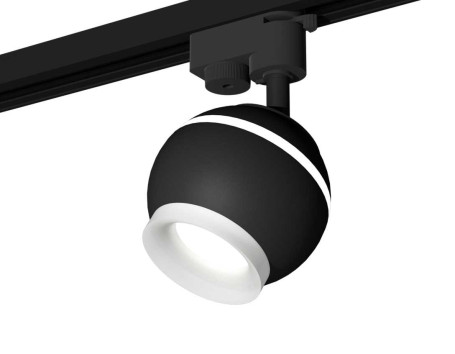 Комплект трекового светильника Ambrella light Track System XT1102071 SBK/FR черный песок/белый матовый (A2521, C1102, N7165)