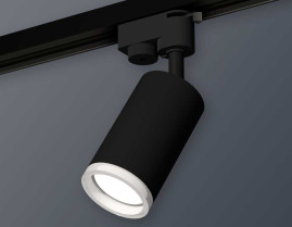 Комплект трекового светильника Ambrella light Track System XT6323140 SBK/FR черный песок/белый матовый (A2521, C6323, N6245)