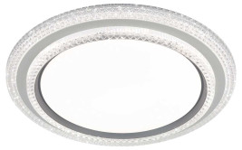Светильник потолочный светодиодный ЭРА SPB-6 Sunny 86W-3K-6,5K-RC WH+GR с ДУ Б0070185