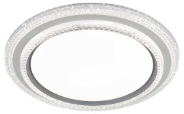 Светильник потолочный светодиодный ЭРА SPB-6 Sunny 86W-3K-6,5K-RC WH+GR с ДУ Б0070185