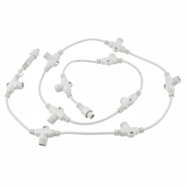 Провод-шина для гирлянд Uniel UCX-F90 T10/2M/WH UL-00013218
