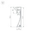 Профиль Arlight Plintus-H54-2000 Anod 046388