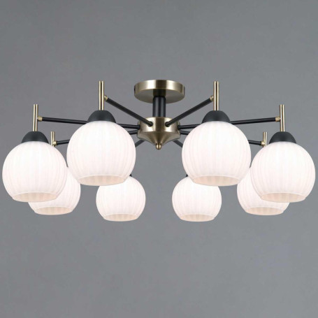 Светильник потолочный Illumico IL0579-8CSQ-25 BK AB TRENTO