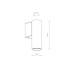 Настенный светильник Nowodvorski Fourty Wall S Brass/Black 10748