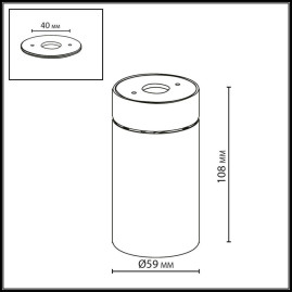 Потолочный светильник Odeon Light HIGHTECH 7132/7CL