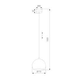 Подвесной светильник TK Lighting 10172 Zoe
