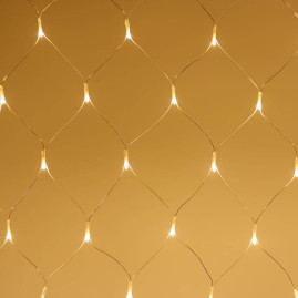 Светодиодная гирлянда Ardecoled сеть 230V теплый белый ARD-Netlight-Home-1500X1500-Clear-150Led Warm 024674