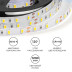 Светодиодная лента OGM 9,6W/m 60LED/m 5630SMD теплый белый 5M LSE-288