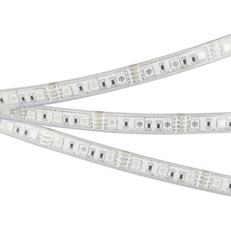 Светодиодная влагозащищенная лента Arlight 14,4W/m 60LED/m 5060SMD разноцветный 5M 029599(2)