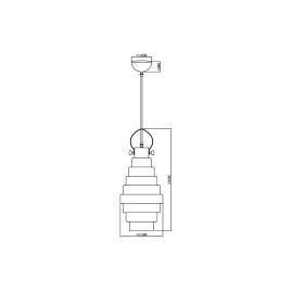 Подвесной светильник Vele Luce Genio VL5402P11