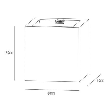 Корпус для светильника Deko-Light Mini Cube 930466