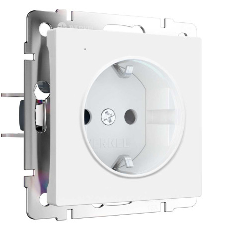 Розетка с подсветкой Werkel белый a069612
