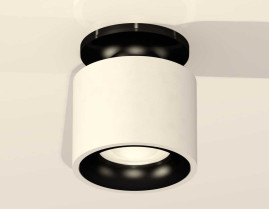 Комплект накладного светильника Ambrella light Techno Spot XS7510061 SWH/PBK белый песок/черный полированный (N7926, C7510, N7011)