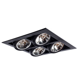 Встраиваемый светильник Arte Lamp Cardani A5935PL-4BK