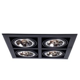 Встраиваемый светильник Arte Lamp Cardani A5935PL-4BK
