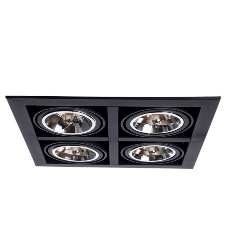 Встраиваемый светильник Arte Lamp Cardani A5935PL-4BK