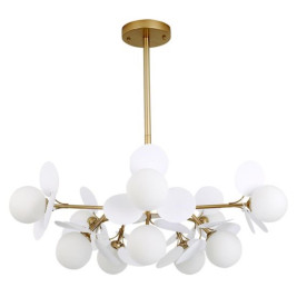 Подвесная люстра Arte Lamp Peacock A1369SP-10SG