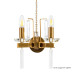 Бра Crystal Lux Marron AP2 Brass