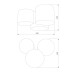 Потолочный светильник TK Lighting 4392 Mona Gray