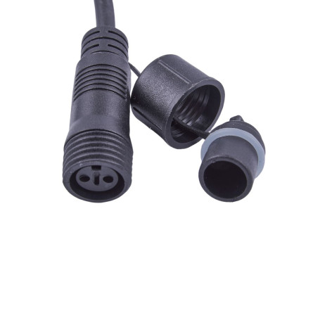 Провод-шина для гирлянд Uniel UCX-F90 T20/2M/BK UL-00013217