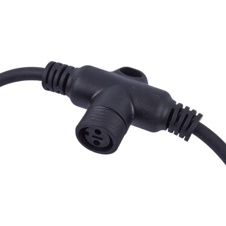 Провод-шина для гирлянд Uniel UCX-F90 T20/2M/BK UL-00013217