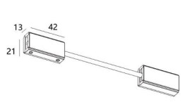 Коннектор гибкий Italline Fantom IT010-4012 black