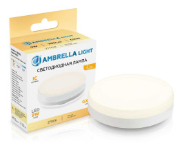 Светодиодная лампа GX53 9W 2700K Ambrella light Bulding 530903