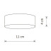 Потолочный cветильник Nowodvorski Lid Round Led Black 10406