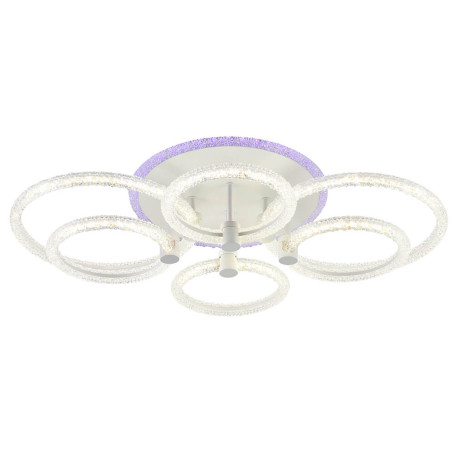 Потолочная светодиодная люстра Profit Light 8024/4+2 WHT