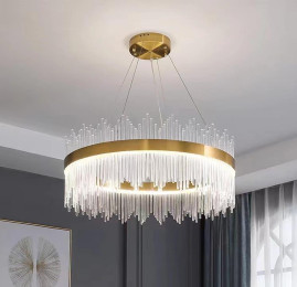 Люстра подвесная Alfa Light F2024-53 LED Титан