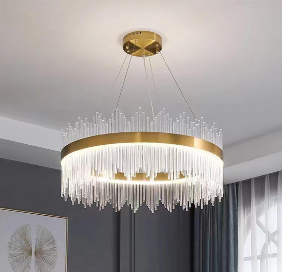 Люстра подвесная Alfa Light F2024-53 LED Титан