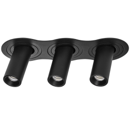 Комплект из светильника и рамки Lightstar Intero Tubo (217637+217274+217274+217274) i637274