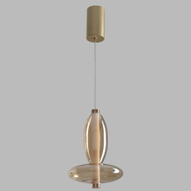 Подвесной светодиодный светильник Crystal Lux Quasar SP10W Led Amber