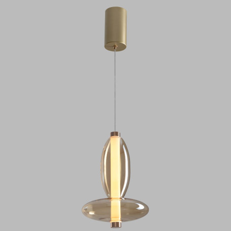 Подвесной светодиодный светильник Crystal Lux Quasar SP10W Led Amber