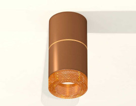 Комплект накладного светильника Ambrella light Techno Spot XS7404062 SCF/CF кофе песок/кофе (C7404, A2072, C7404, N7195)