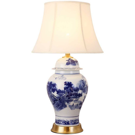 Настольная лампа Loft-Concept Blue &amp; White Chinoiserie 43.1270-0 68780
