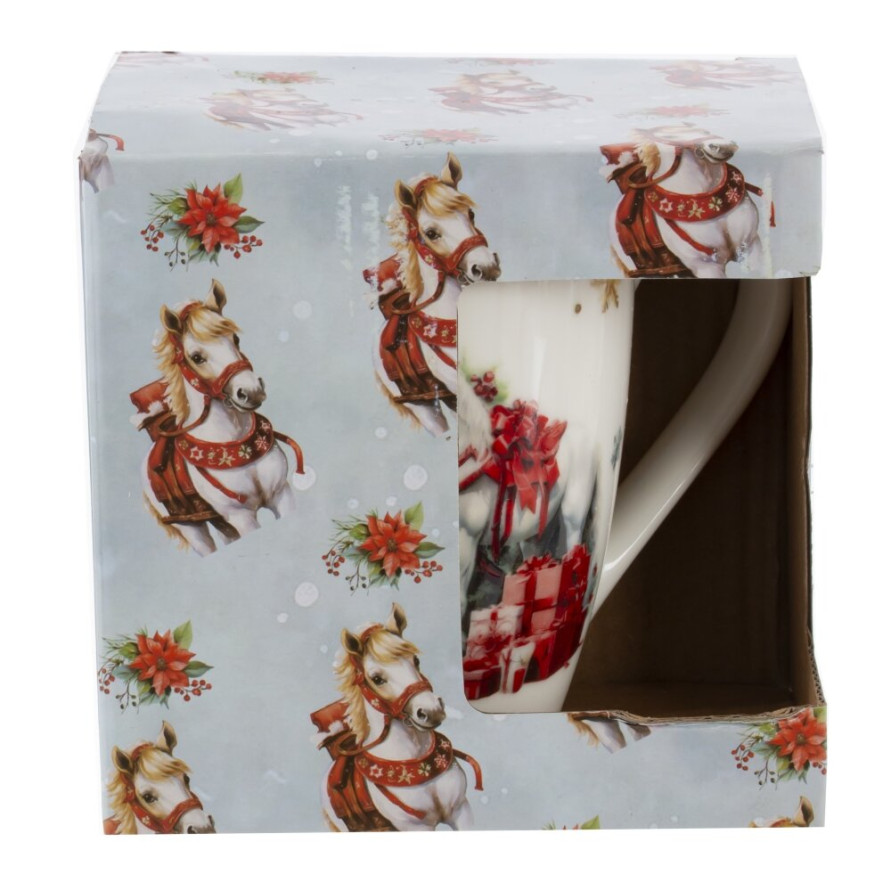 Кружка &quot;Лошадь&quot;, 320 мл, L12 W8 H10 см