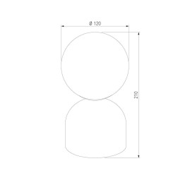 Настольная лампа TK Lighting 16040 Miki